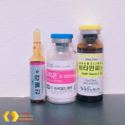 Dung dịch truyền trắng da Luthione